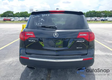 2011 Acura Mdx z USA, uszkodzony, nr VIN 2HNYD2H20BH505845